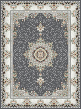 فرش 700 شانه رنگی کد 2271 فردین